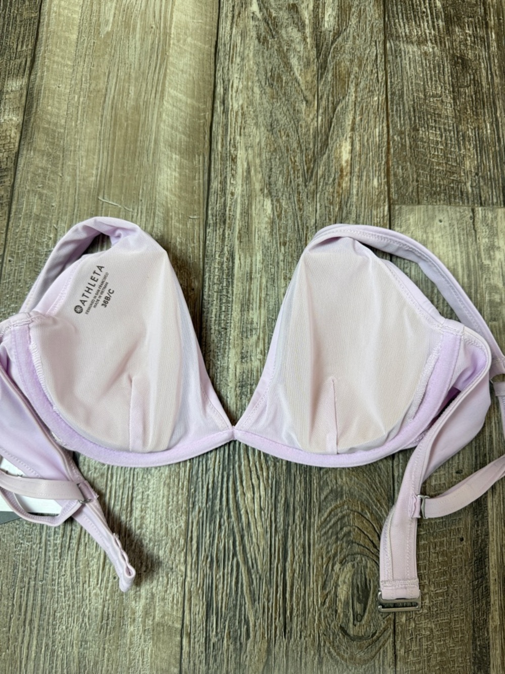 Athleta Lilac Plunge One-Piece Swim - Soft Lavender, 36B/C - Picture 5 of 9